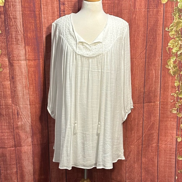 Indigo Soul Tassel Tunic - Picture 1 of 9